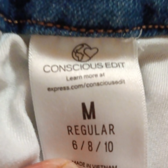 Womens Express Skinny High Rise Ultra Hyper Stretch - Picture 8 of 9